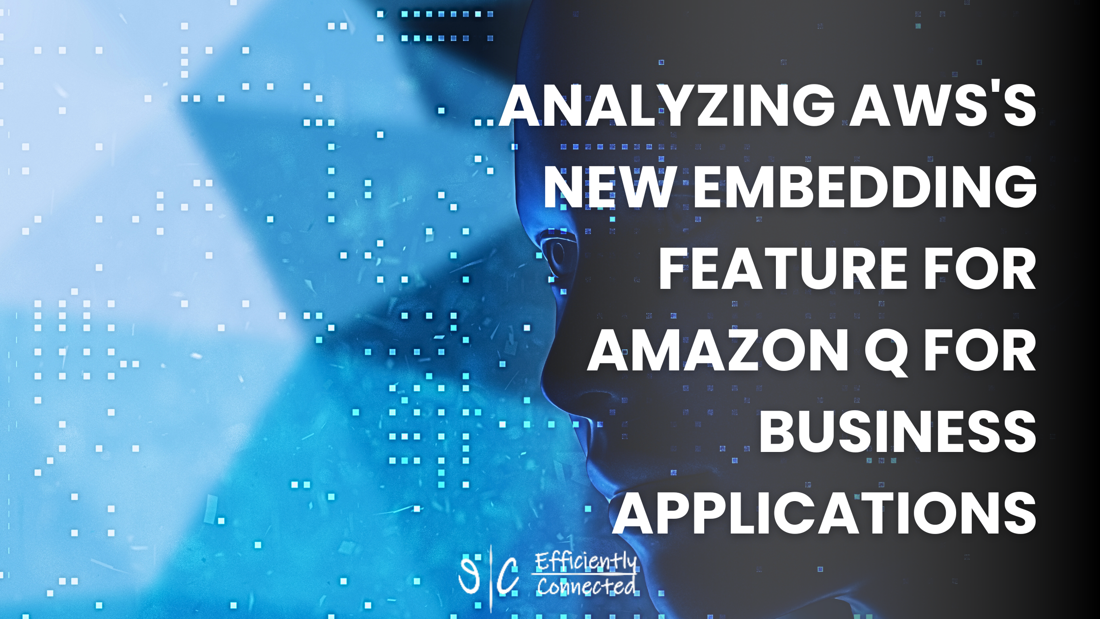 Analyzing AWS's New Embedding Feature for Amazon Q for Business Applications